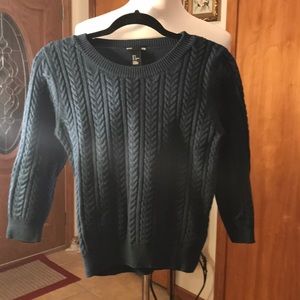 3/4 length sweater
